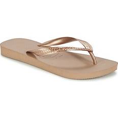 Gold - Women Flip-Flops Havaianas Flip flops TOP METALLIC Guld