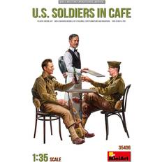 Miniart MIN35406 1:35 US Soldiers in Cafe
