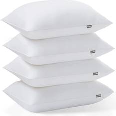 Adam Home Twin Pillow-Medium-4pk Bed Pillow (44.4x32.2cm)