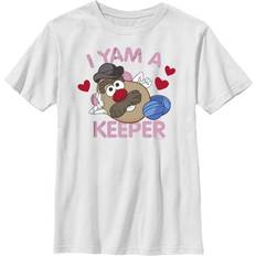 Hasbro Boy Mr. Potato Head Yam Keeper Graphic Tee White