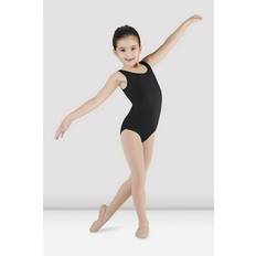 Black Overalls Bloch Girls Dynamic Tank Leotard