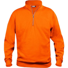 Clique Basic Half-Zip Sweatshirt - Visibility Orange