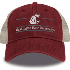 The Game Men's Crimson Washington State Cougars Split Bar Trucker Adjustable Hat