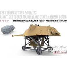 Meng MNGSPS061 Model 1:35 Sd.Kfz.182 Tiger Stand & Cover