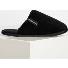 Calvin Klein Women Slippers Calvin Klein Hotel Slipper Surfaces Sherpa Women Shoes Black