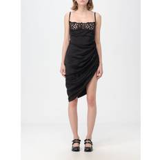 Long Dresses - Polyamide - Solid Colours Jacquemus Dress Woman colour Black Black