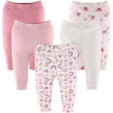 The Peanutshell Baby Girl Pants, 5-Pack, Rainbow Safari Pink/coral Pink/coral