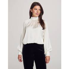 Anne Klein Mock Blouse White