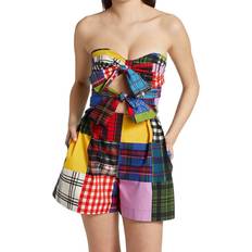 Oscar de la Renta Vintage Plaid Romper