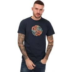 Pretty Green Men's Mens Final Tie Logo T-Shirt Navy 44/Regular