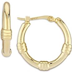 Bloomingdale's Round Hoops in 14K Yellow Gold 100% Exclusive