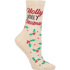 Charnos Socks Charnos Ladies Pair Holly Jolly Socks Multi One Cream
