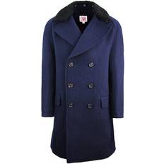 Lacoste Men Outerwear Lacoste L!ve Wool Mens Navy Blazer Jacket