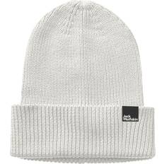 Jack Wolfskin Beanies Jack Wolfskin Men's Mens Essential Fine Knit Beanie Hat Grey ONE