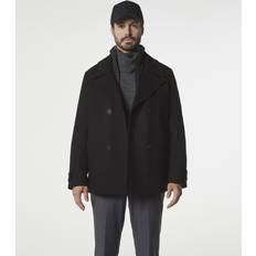 Andrew Marc Danton Melton Peacoat Black