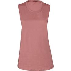 Red Tank Tops Bella+Canvas Womens Muscle Jersey Tank Top