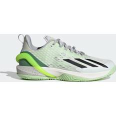 Green - Men Racket Sport Shoes Adidas Adizero Cybersonic Tennis Shoes SS24