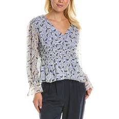 Rebecca Taylor Deco Silk Blouse