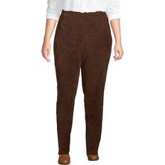 Lands' End Men Trousers Lands' End Women Sport Corduroy Rich Coffee Regular