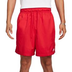 Nike Men's Club Woven Flow Shorts - University Red/White