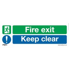 Worksafe Conditions Safety Sign Fire Exit Keep