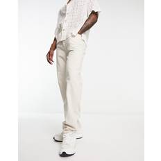 New Look straight jean in ecru-NeutralW32 L30