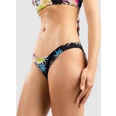 Women - XL Swimming Trunks Hurley Damen Hana Rvsb Moderate Bottom Bikinihöschen, Black/Tiki Multi