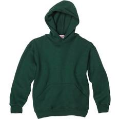 Soffe MJ Big Boys' Basic Hooded Sweatshirt, Dark Green