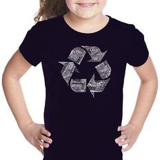 LA Pop Art Girl Word T-shirt 86 RECYCLABLE PRODUCTS