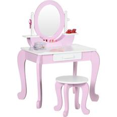 ZONEKIZ Kid's Dressing Table Set