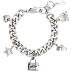 Marc Jacobs Jewellery Marc Jacobs The Mini Icon Charm Bracelet - Silver