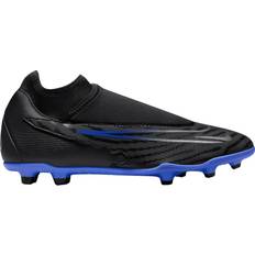7.5 Football Shoes Nike Phantom GX Club DF FG/MG Soccer Cleat Black/Chrome/Hyper Royal-6