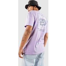 Silver Tops Quiksilver Urban Surfin T-Shirt purple rose