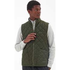 Green - Men Vests Barbour Monty Gilet