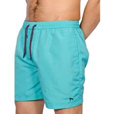 Women - XXL Swimming Trunks Bewley & Ritch Mens Alden Swim Shorts Blue/Red