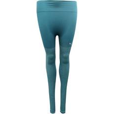 Turquoise - Women Tights Puma ST 2nd Skin Cool Cell Womens Long Fitness Gym Running Tights Teal UK