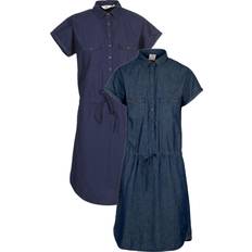 Trespass Solid Colours - Women Dresses Trespass Talula Women's Short Sleeve Blue
