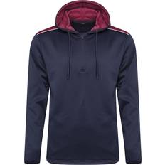 Behrens Authentic 1/4 Zip Hoodie Navy/Maroon