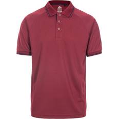 Trespass Polo Shirts Trespass Men's Quick Dry Polo Shirt Bonington Red