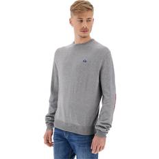 La Martina Gray Cotton Sweater