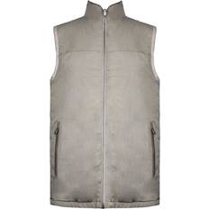 Beige Vests Hackett London Reversible Mens Beige Gilet