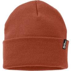 Jack Wolfskin Beanies Jack Wolfskin Women's Womens Rib Cuffed Beanie Hat Red ONE