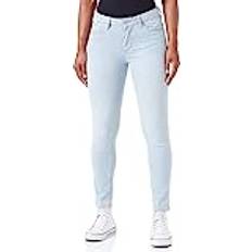 Mustang Damen Style Shelby Skinny 7/8 Jeans, Stripes Denim 12457, 30L