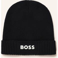 Men - Wool Headgear BOSS Asic Beanie Black