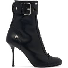 Alexander McQueen Women Ankle Boots Alexander McQueen 95mm Ankle Boots Black