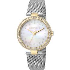 Esprit ES1L199M1045 Grey Mesh Ladies Silver