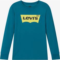 Turquoise Tops Levi's Teen Boys Blue Cotton Batwing Top year