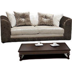 Furniture 786 Bella Brown/Mink Sofa 180cm 2pcs 2 Seater, 3 Seater