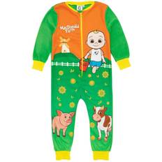 CoComelon Childrens/Kids MacDonald Farm Baby JJ Sleepsuit