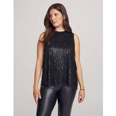 Anne Klein Sequin Mesh Shell